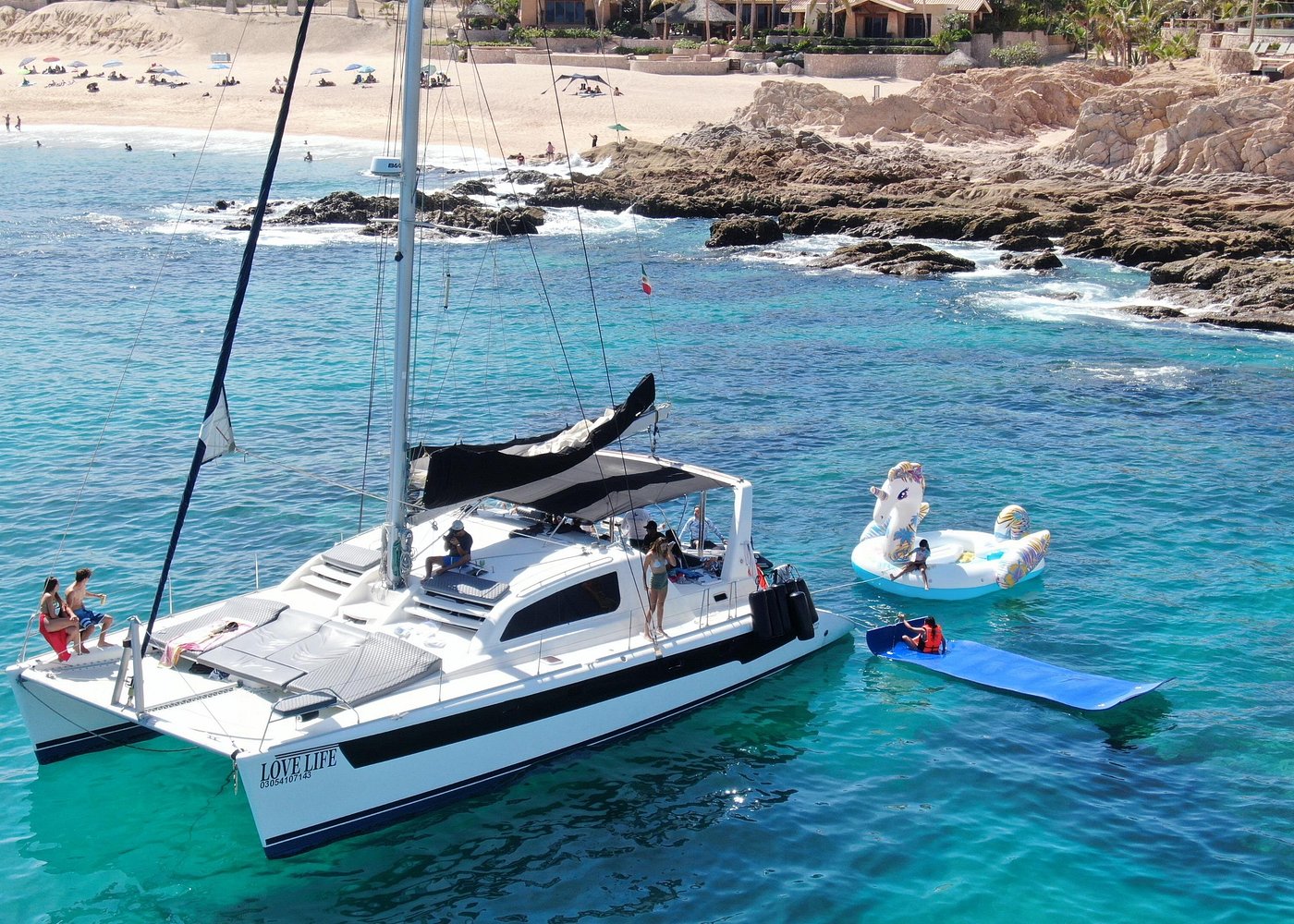 Catamarán de vela de lujo en Cabo San Lucas Todo Incluido
