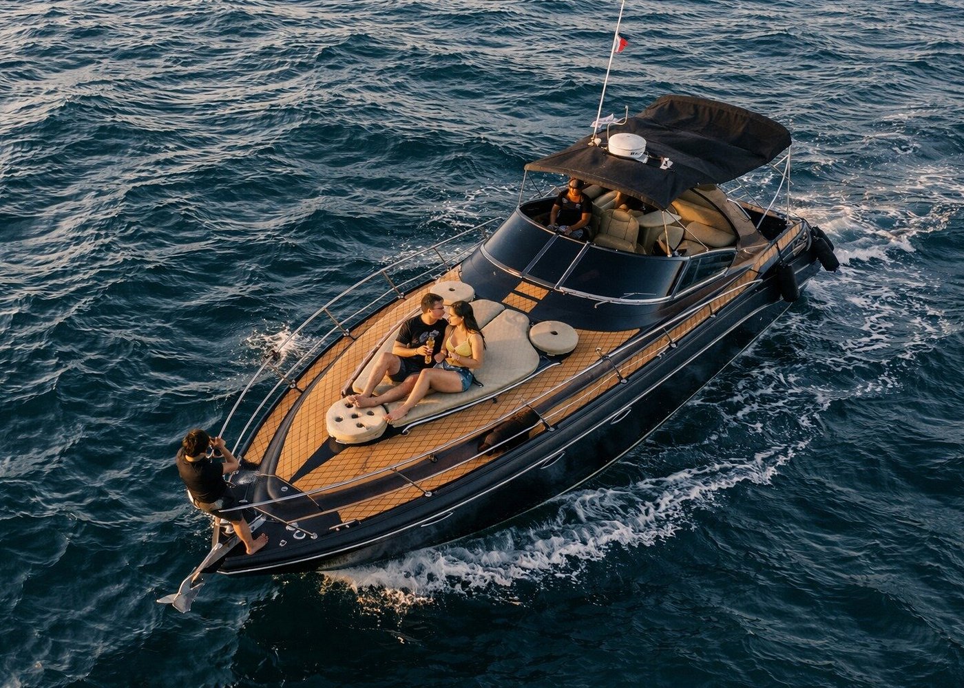Yate privado de 40 ft en Los Cabos con Bebidas y Actividades